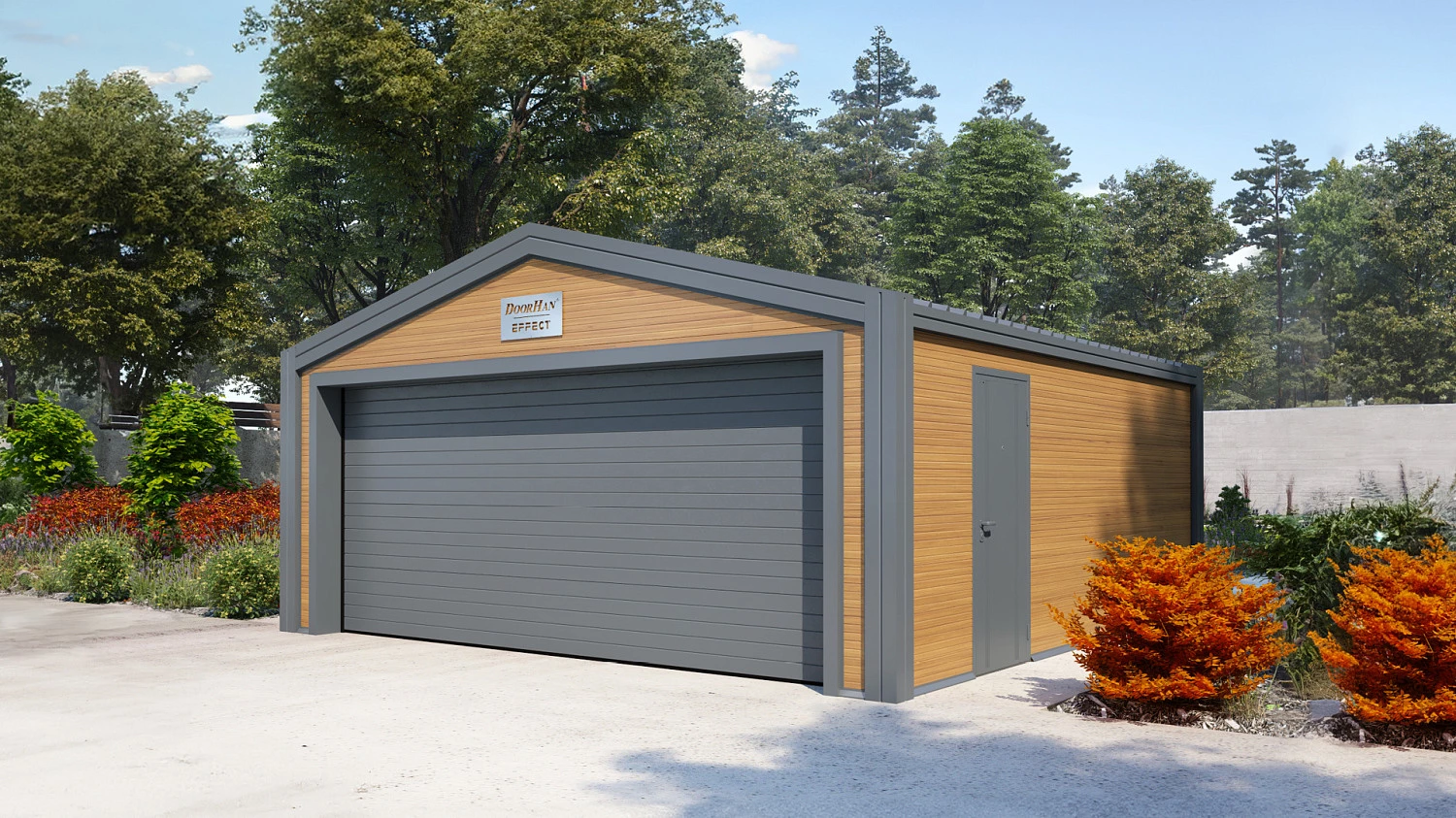 Интерьер Быстровозводимый гараж EFFECT 36